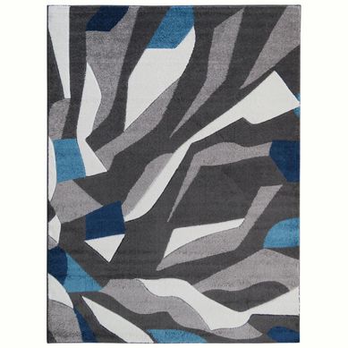 Bajada de Cama Carved 80x120 cm Gris