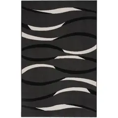 IDETEX - Bajada de Cama Carved 80x120 cm Gris