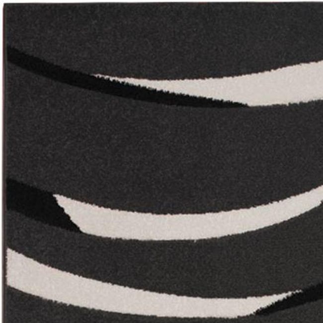 IDETEX - Bajada de Cama Carved 80x120 cm Polipropileno Gris