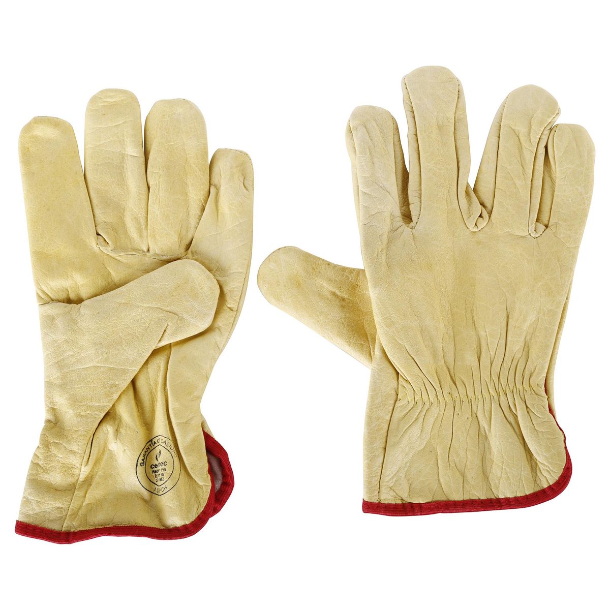 REDLINE - Guante Profesional de Cabritilla Talla única Beige