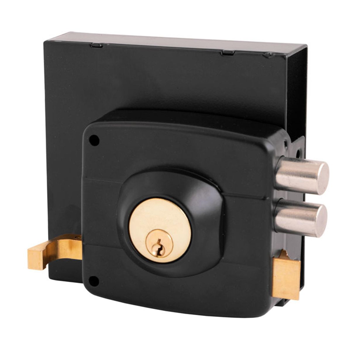 KARSON - Cerradura sobreponer con caja negra