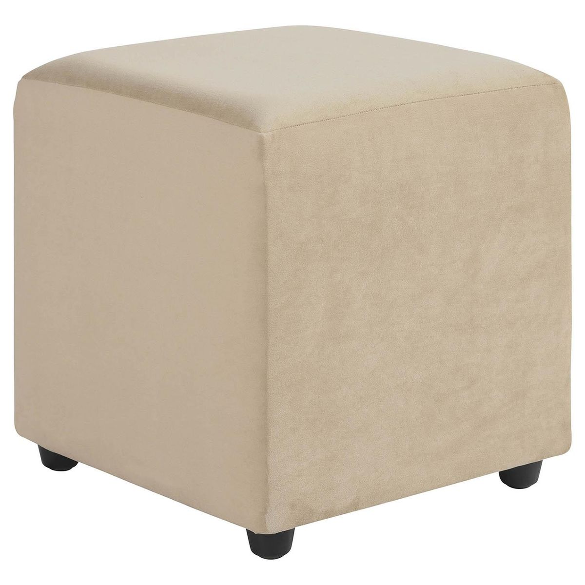 BODEVIR - Set 2 Poufs Cali Felpa