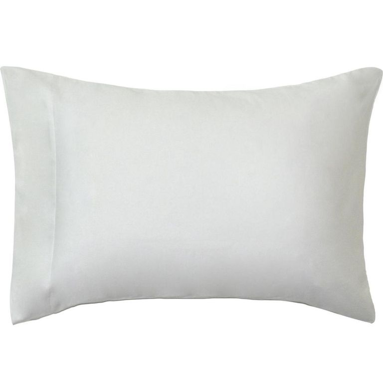 Funda almohada 300 hilos algodón blanco 52x91 cm