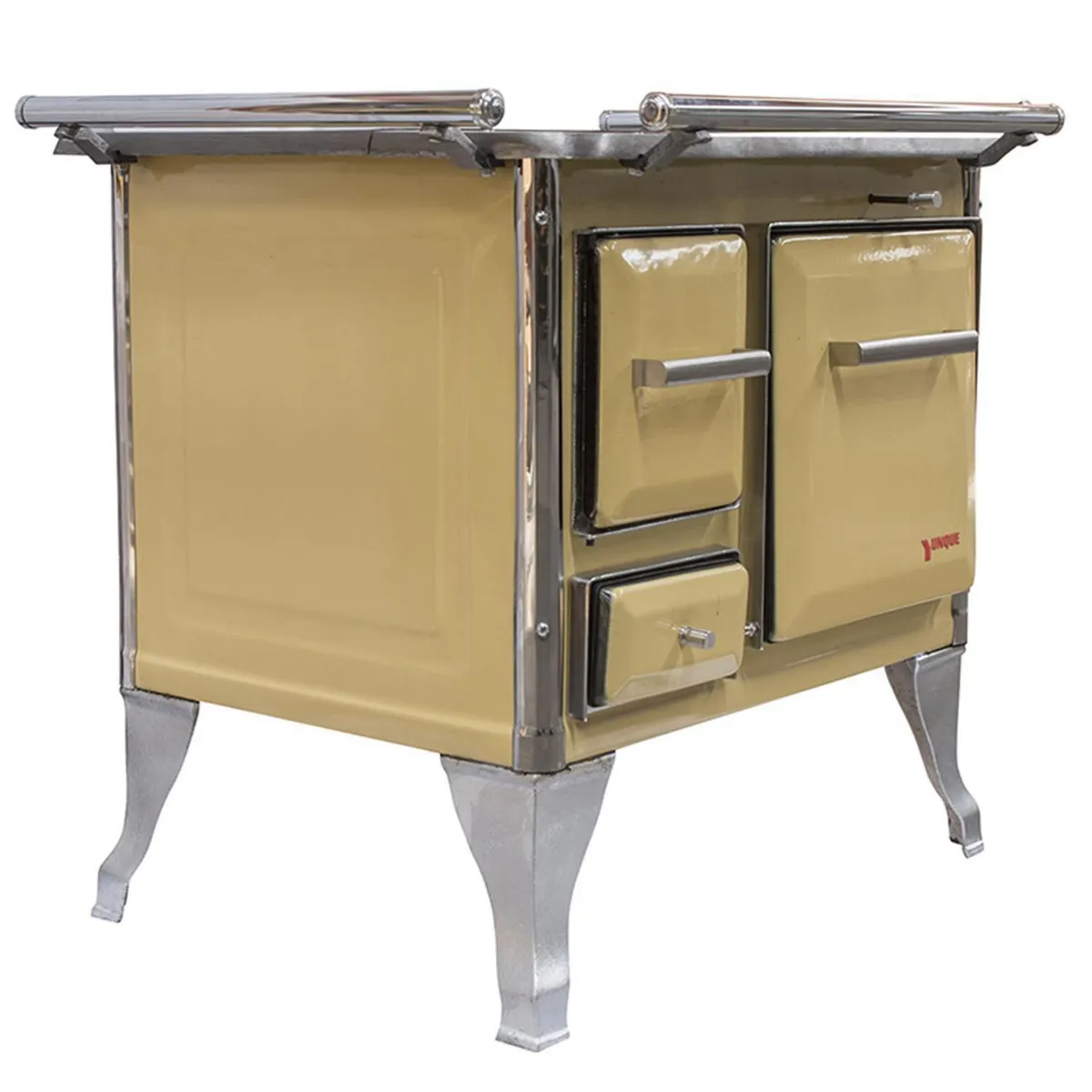 YUNQUE - Cocina a Leña 3 Platos Amarilla Cocina tradicional