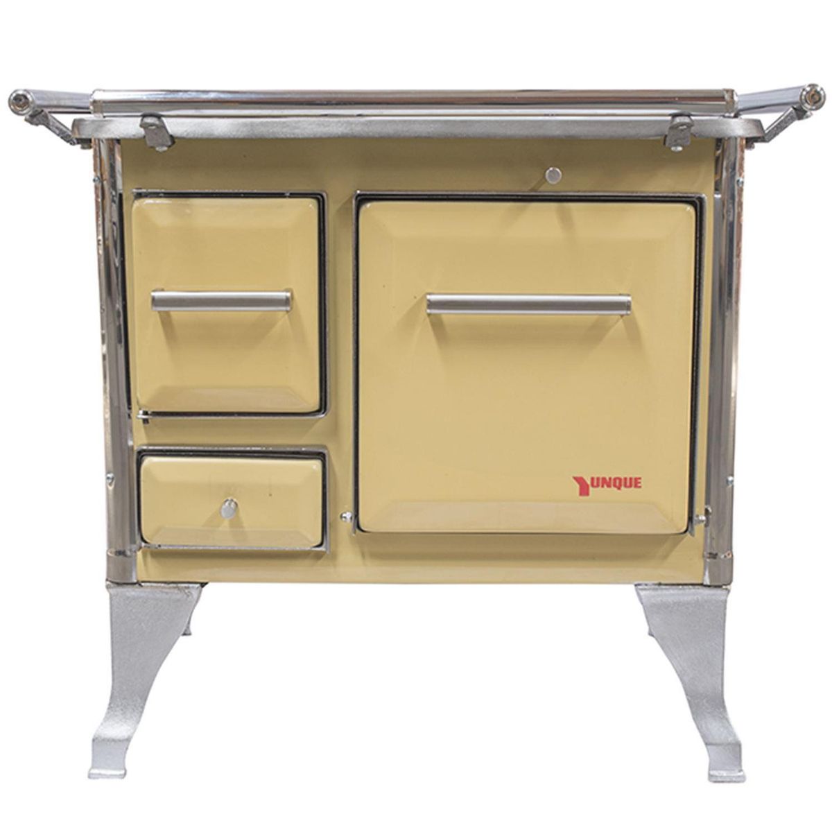 YUNQUE - Cocina a Leña 4 Platos Amarilla Cocina tradicional