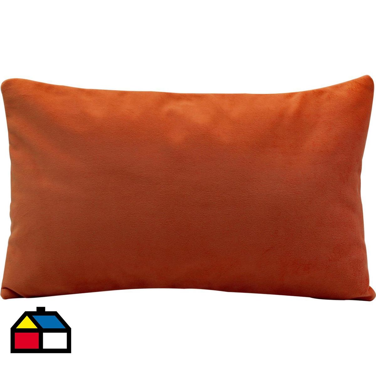CONCEPT - Cojín felpa naranjo 30x50 cm