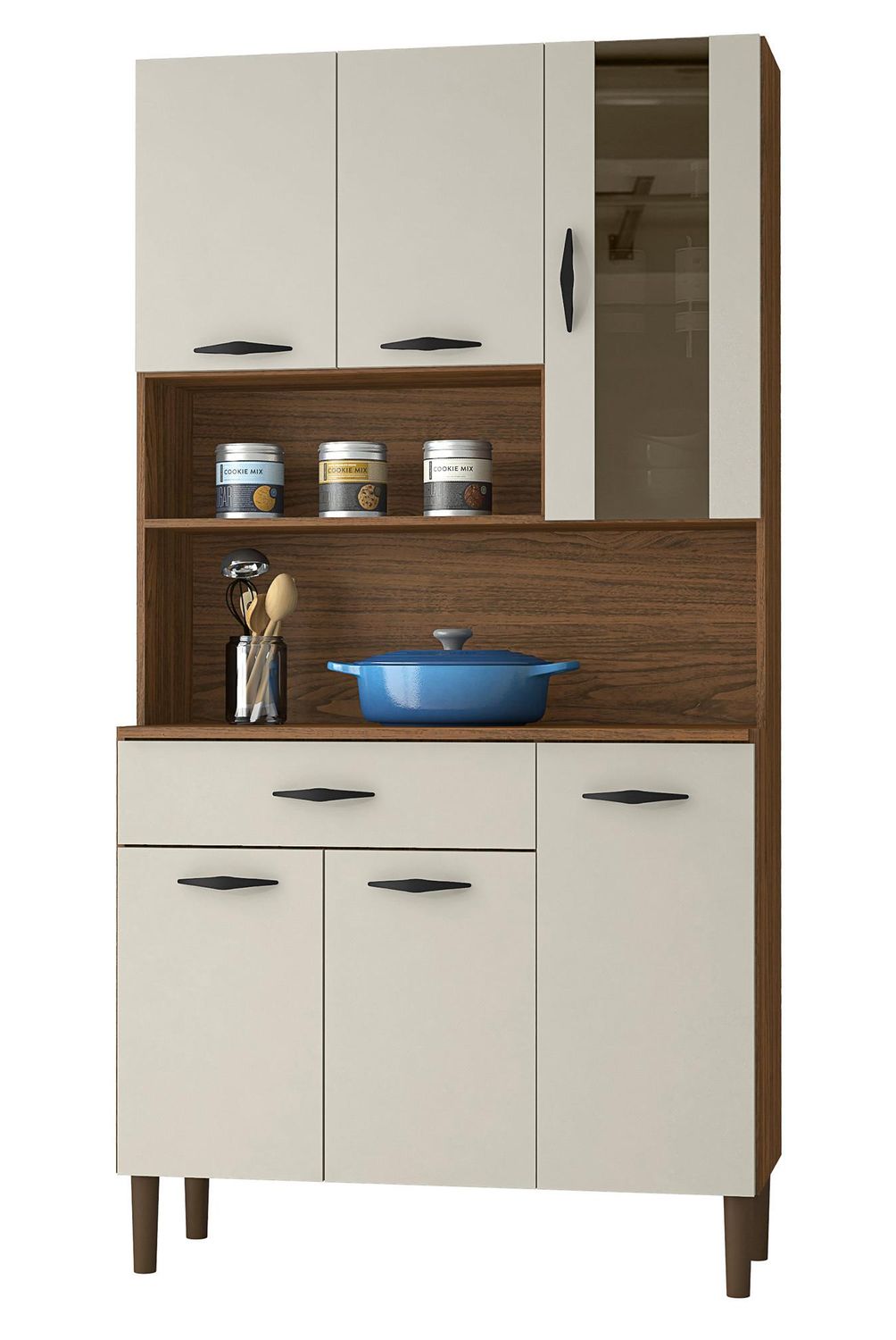 KIT PARANA - Kit Mueble de Cocina 6 puertas Golden