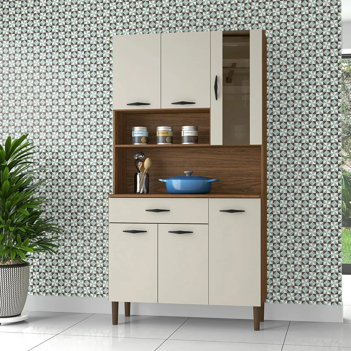 KIT PARANA - Kit Mueble de Cocina 6 puertas Golden