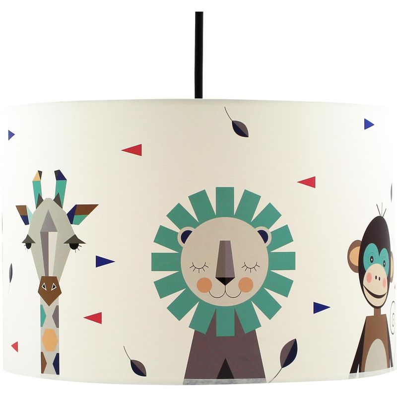 CONCEPT - Lámpara colgante infantil 30x20 cm selva nordico