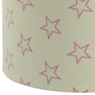 Imagen 2 del producto Lámpara Colgante Infantil Estrellas 1 Luz Tela Multicolor