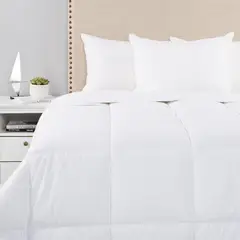 ROYAL SUPREME - Duvet down alternative blanco king