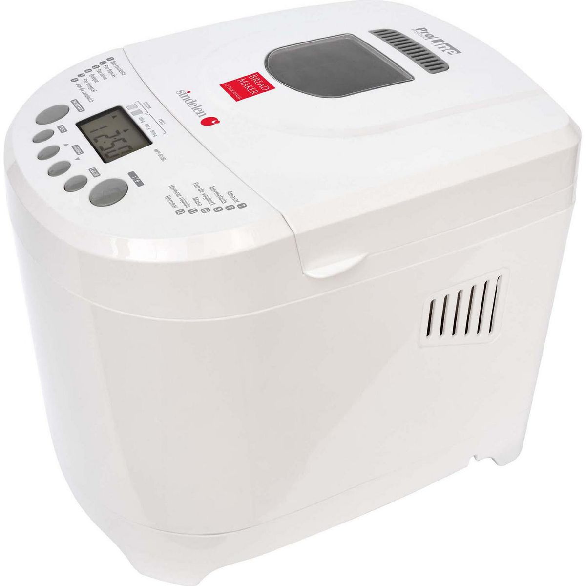 SINDELEN - Máquina de Pan 0.9 kg MPP-600BL