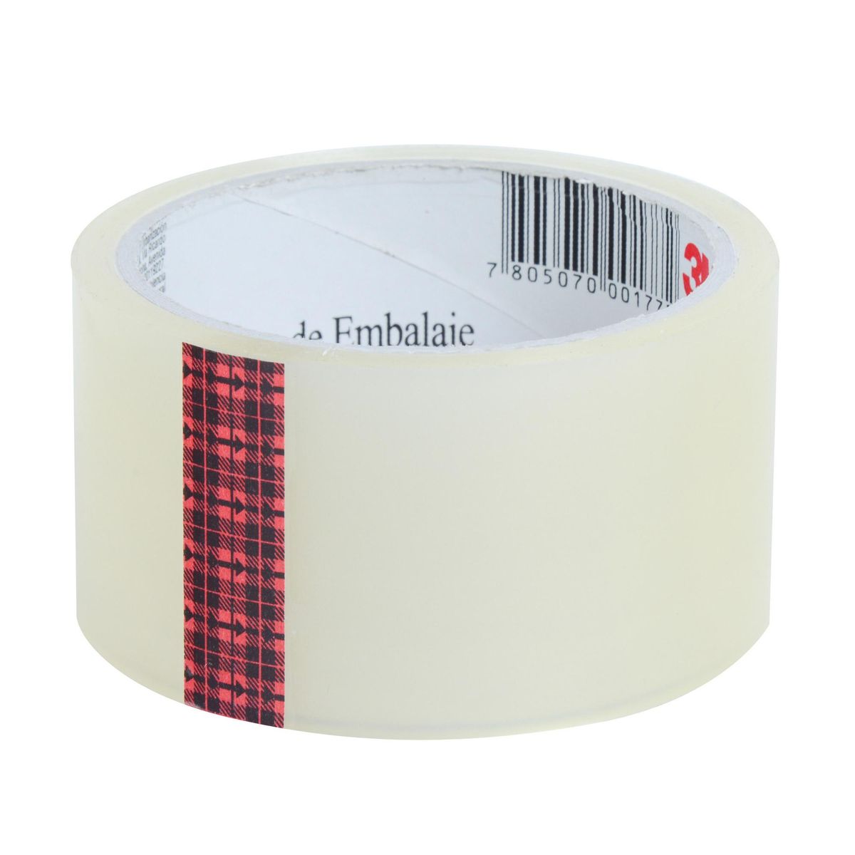 3M - Cinta Adhesiva para embalaje transparente 48 mm x 40 mts
