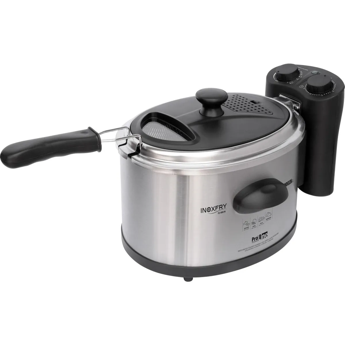 SINDELEN - Freidora eléctrica con aceite 2.000 W