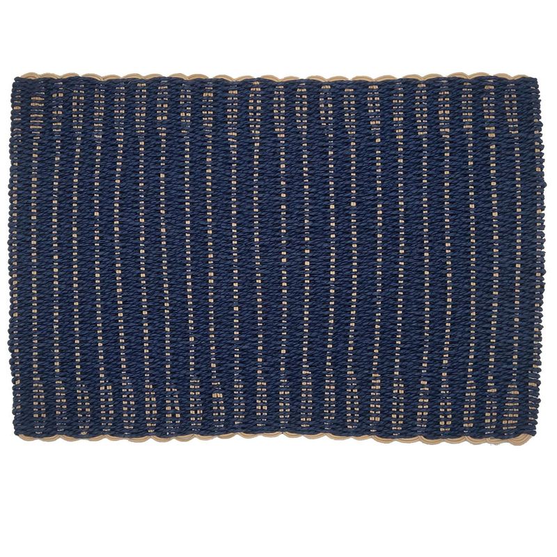 JUST HOME COLLECTION - Individual tejido mimbre azul