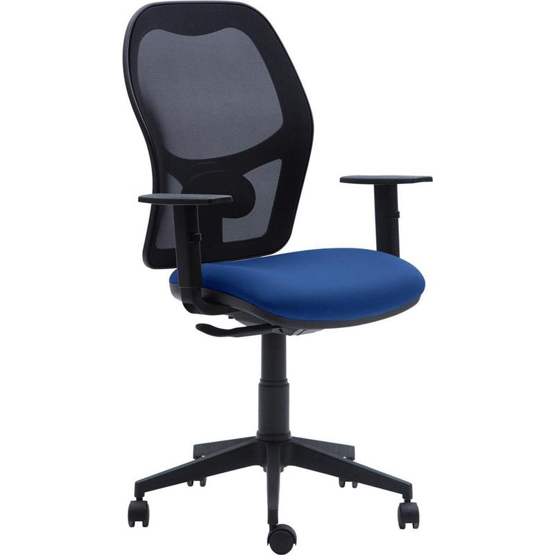 CONTATTO - Silla Escritorio Duty Nego/Azul