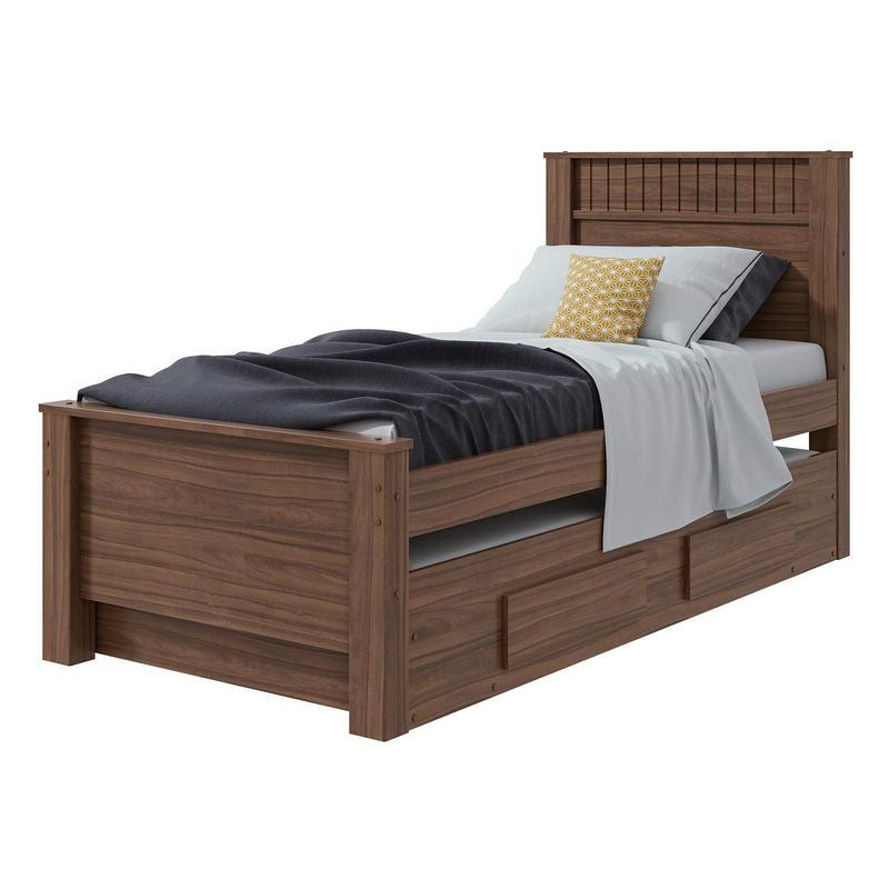 HOME MOBILI - Cama nido sara 1 plaza + respaldo