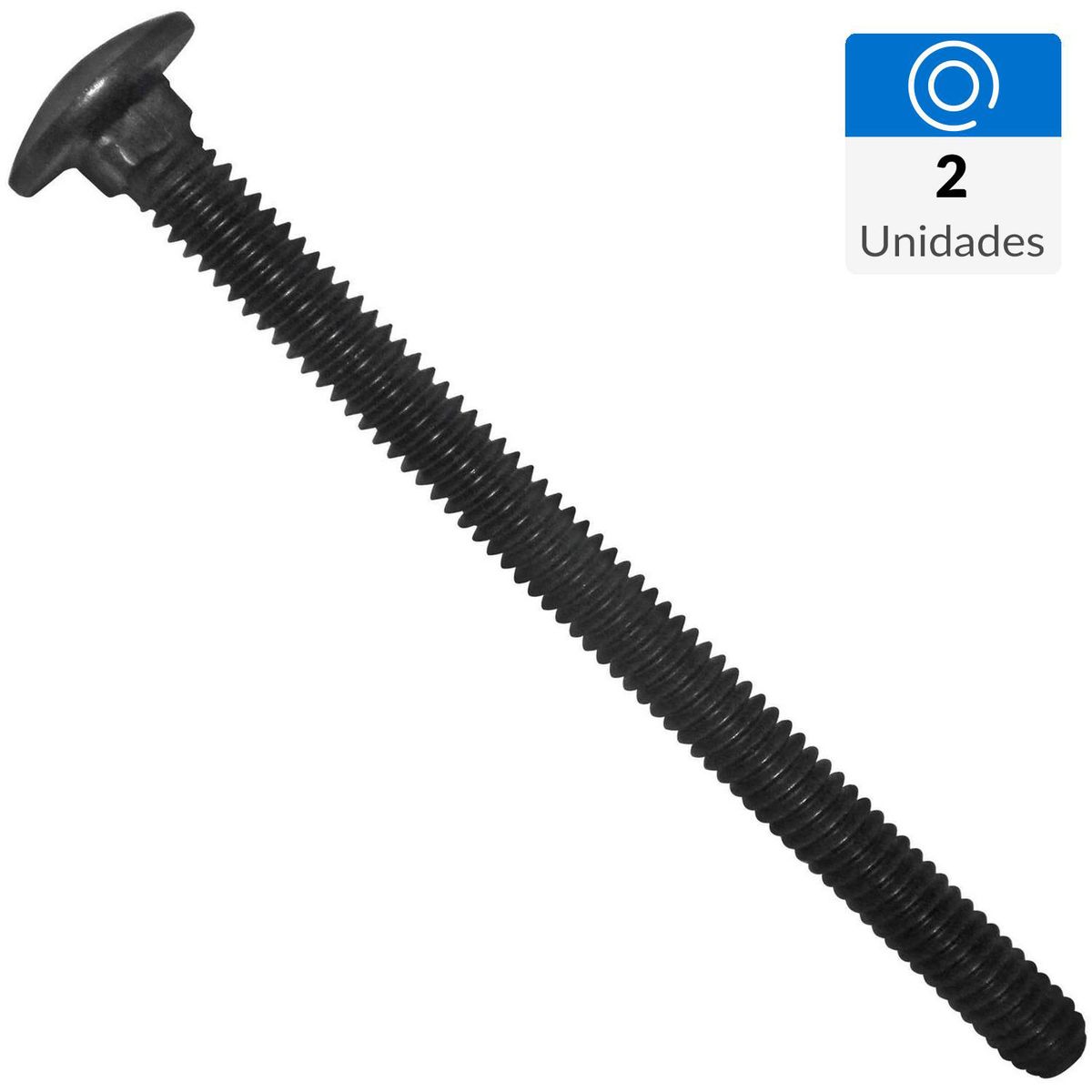 FIXSER - Perno coche 5/16" x 3 1/2" 2 unidades