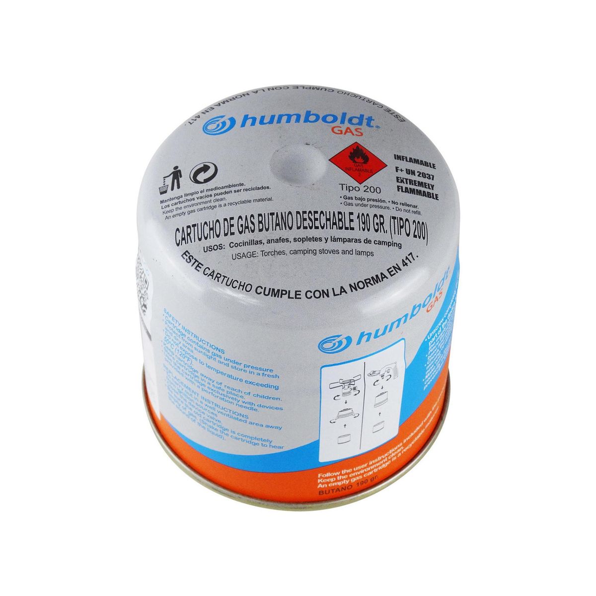HUMBOLDT - Balón de Gas 190 gr