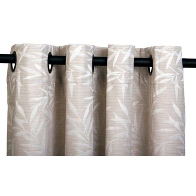 Cortina Argollas Black Out 140x225  cm Crudo