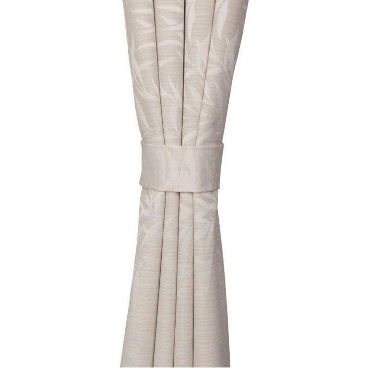 MASEL - Cortina Argollas Black Out 140x225 cm Crudo