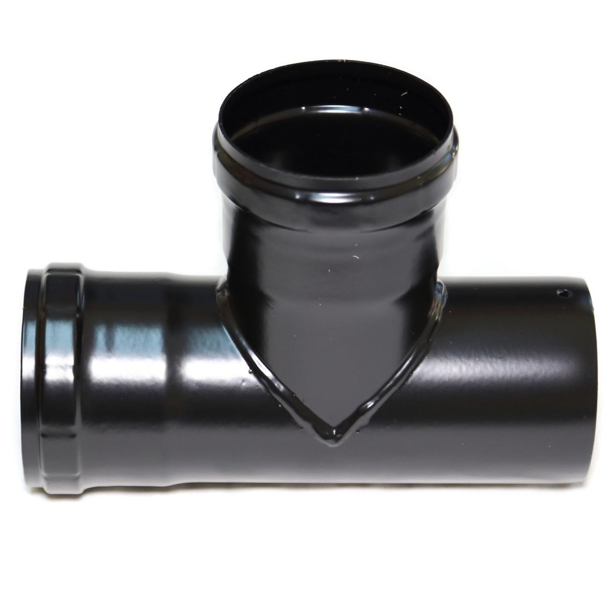 ALCAZAR - Codo Esmaltado Tee Para Estufa A Pellet