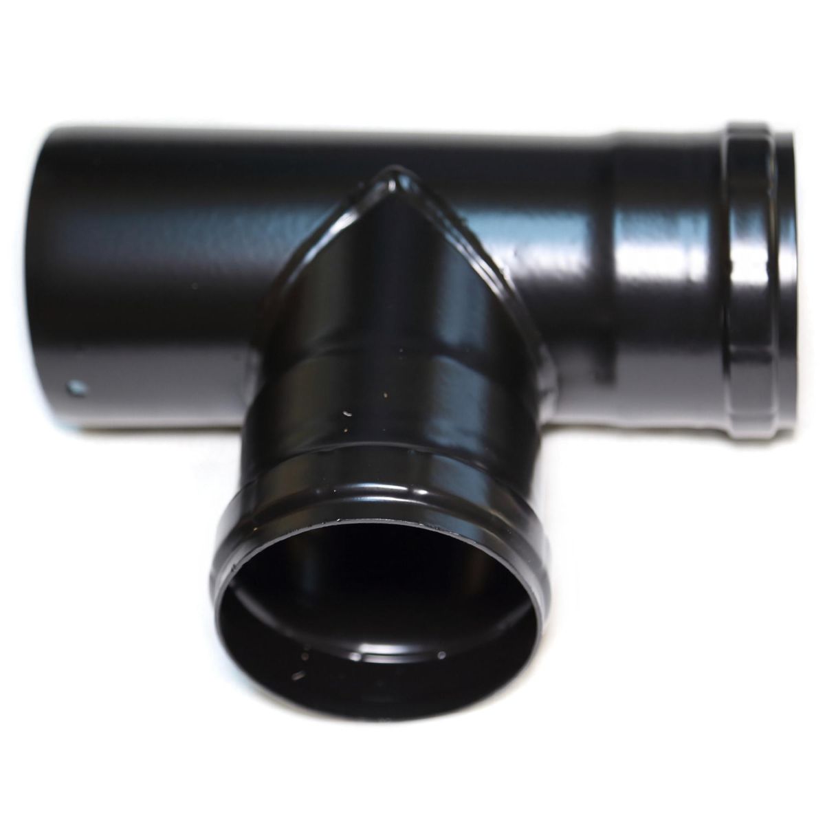 ALCAZAR - Codo Esmaltado Tee Para Estufa A Pellet