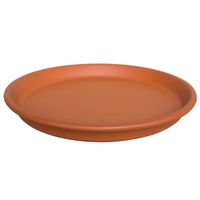 Plato Base Maceta Arcilla 30 Cm Decorativo Jardín