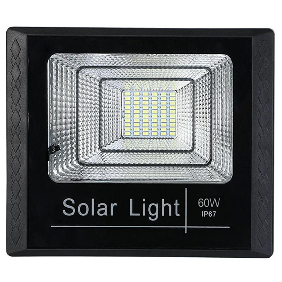 PARKSOLAR - Reflector Solar con Sensor de Movimiento 60 W IP 67 1375 lm Luz Cálida