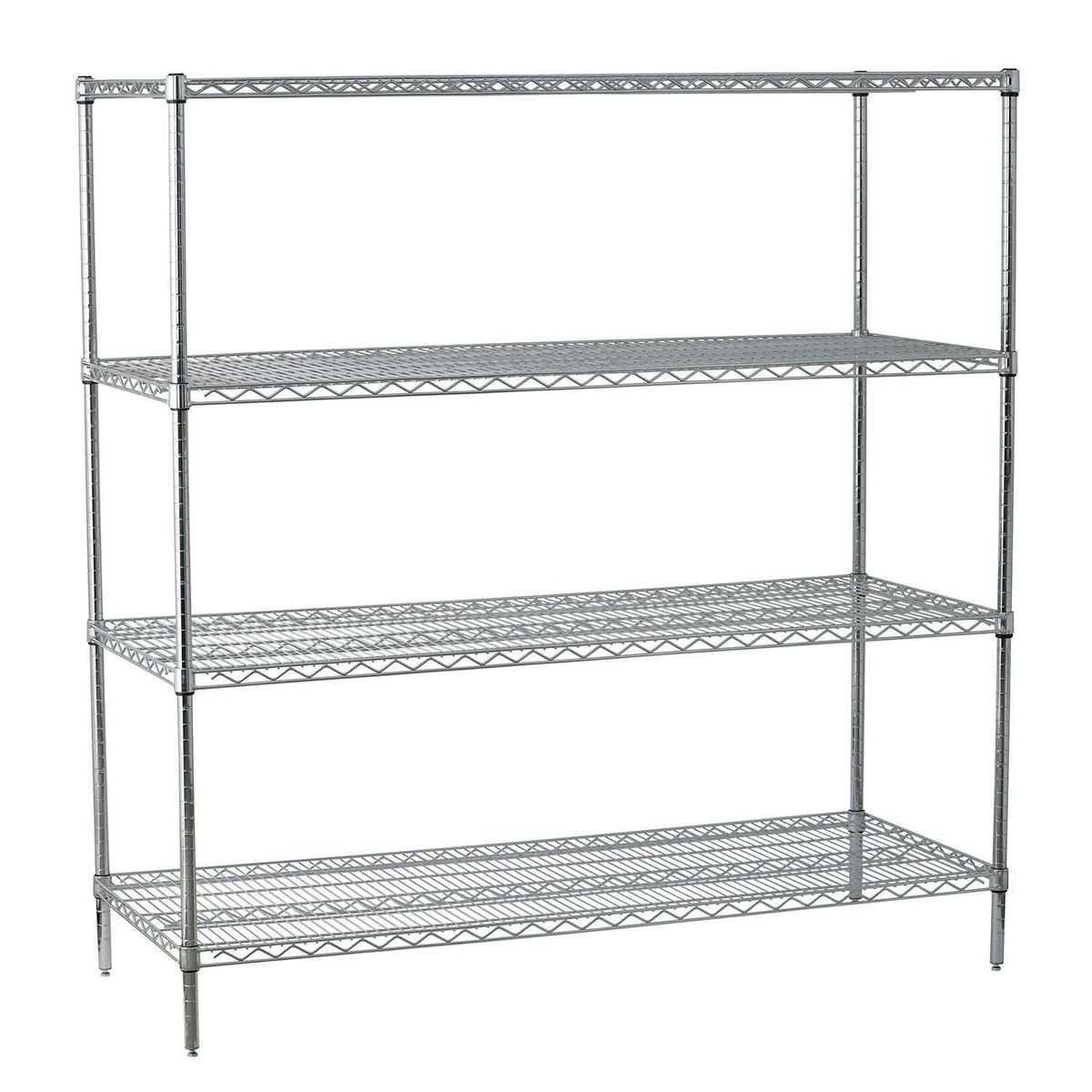 OLYMPIC - Estante 4 Nivel(es) 152x160x61 cm Cromado