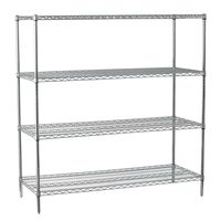 Estante 4 Nivel(es) 152x160x61 cm Cromado