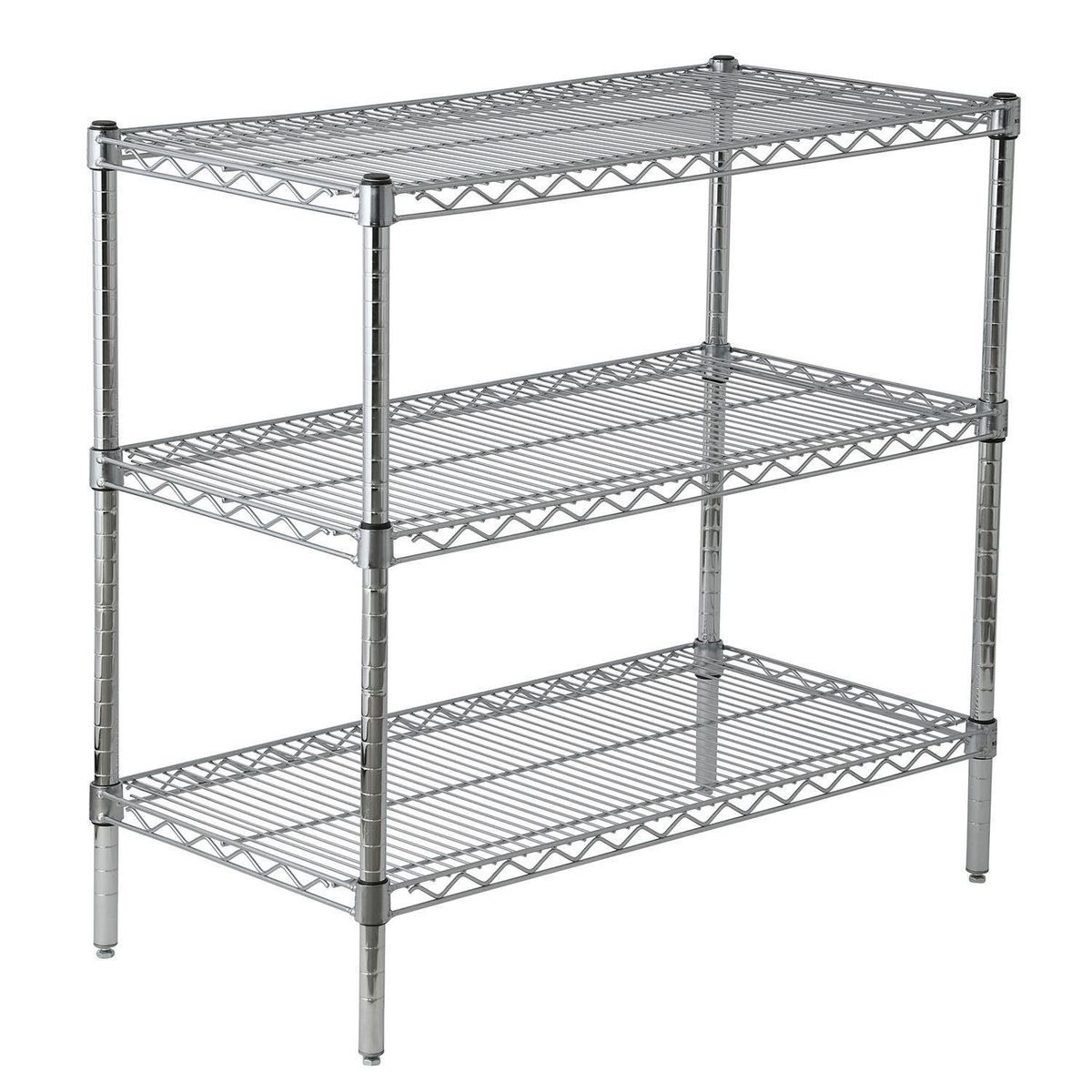 OLYMPIC - Estante 3 Nivel(es) 91x84x46 cm Cromado