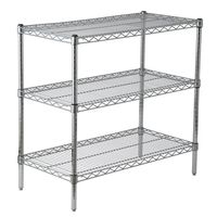 Estante 3 Nivel(es) 91x84x46 cm Cromado