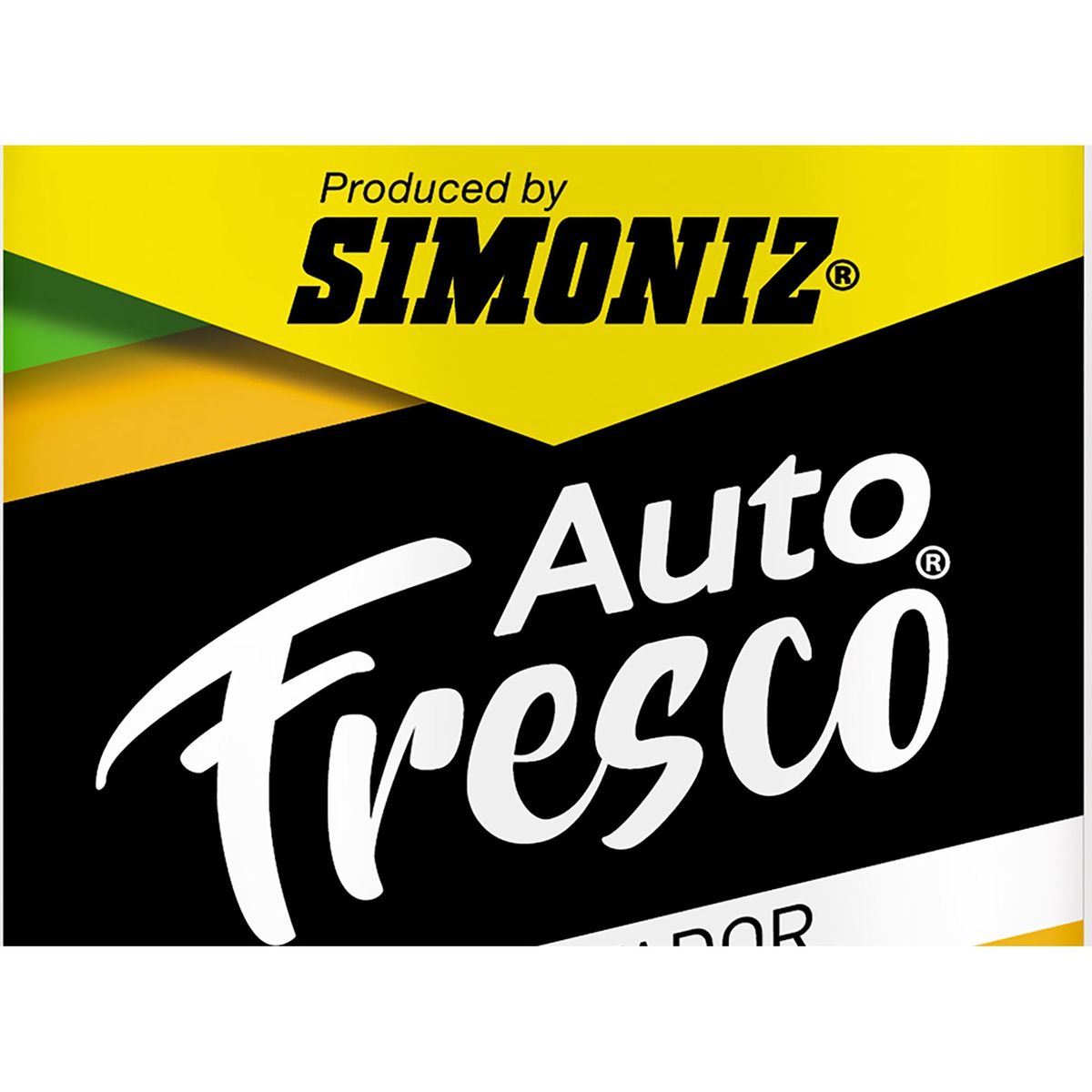 SIMONIZ - Ambientador Auto Simoniz Doble Fragancia Kiwi y Mango Rejilla 4.5ml