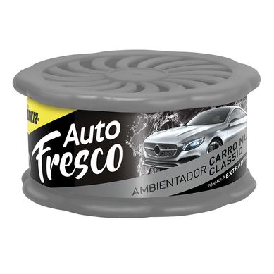 Ambientador auto fresco gel 80 gr fragancia nuevo classic