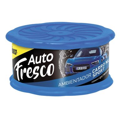 Ambientador auto fresco gel 80 gr fragancia nuevo sport
