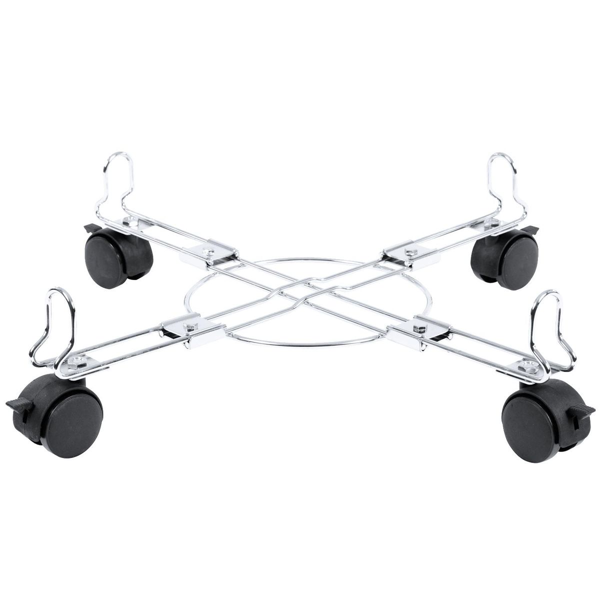 JOIA - Base ajustable estufa rectangular solar cromada