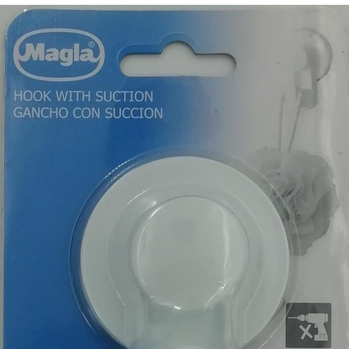 MAGLA - Gancho con succión multiuso