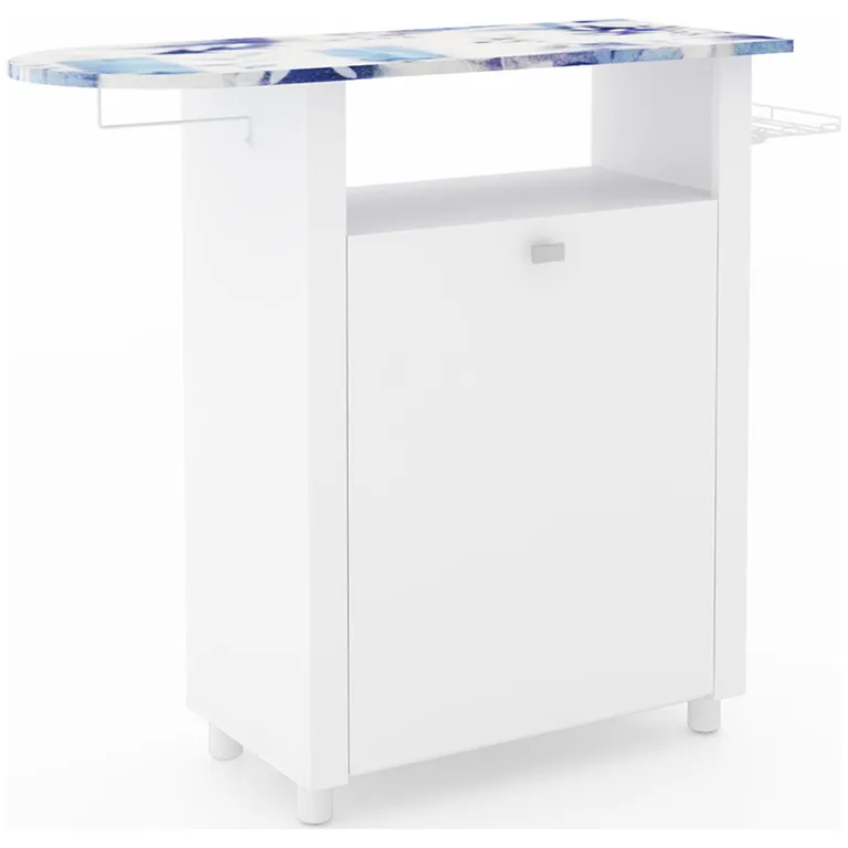 Mueble para planchado blanco 85 x 102,5 x 35,5 cm espesor 15mm
