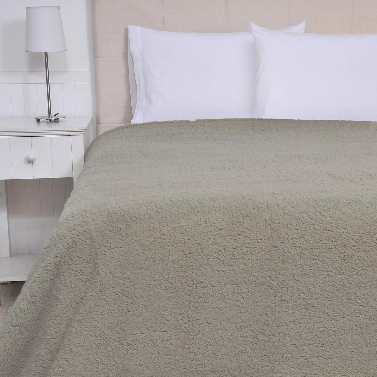 MASHINI - Frazada Sherpa 2 plazas Arena