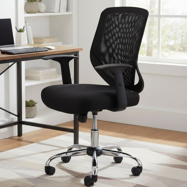 ONE SIT Silla Escritorio Bend Negro