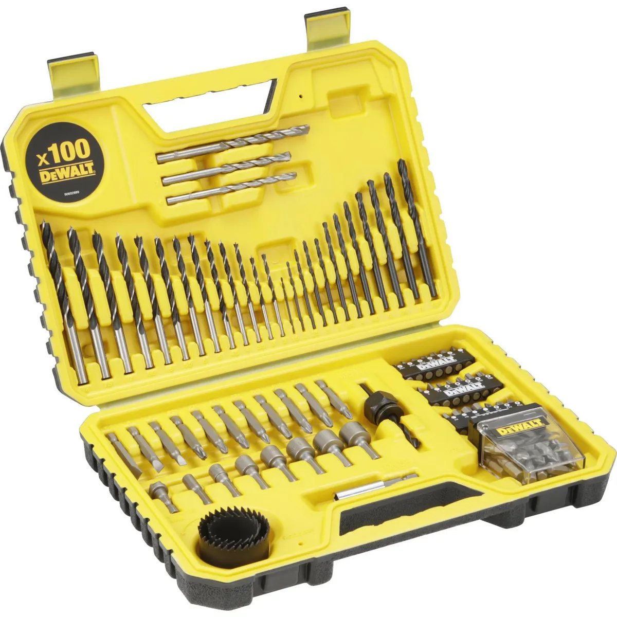 DEWALT - Set 100 piezas para taladrar y atornillar