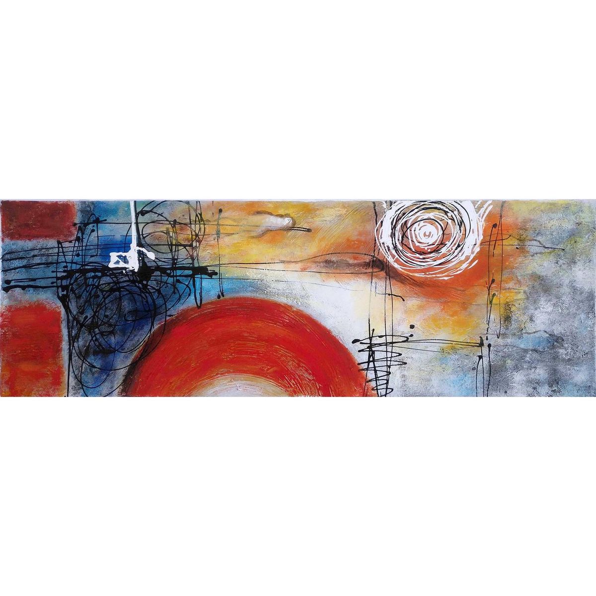 RONDA - Óleos 40x120 cm diseño colores surtidos