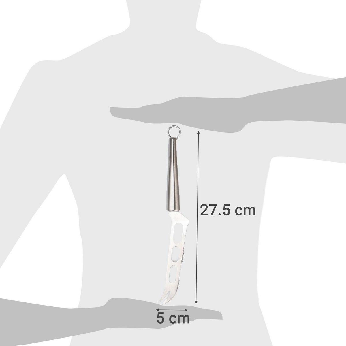 JUST HOME COLLECTION - Cuchillo para Queso Inoxidable Just Home Collection 27.5 cm