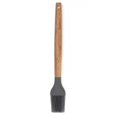 JUST HOME COLLECTION - Brocha silicona gris mango madera