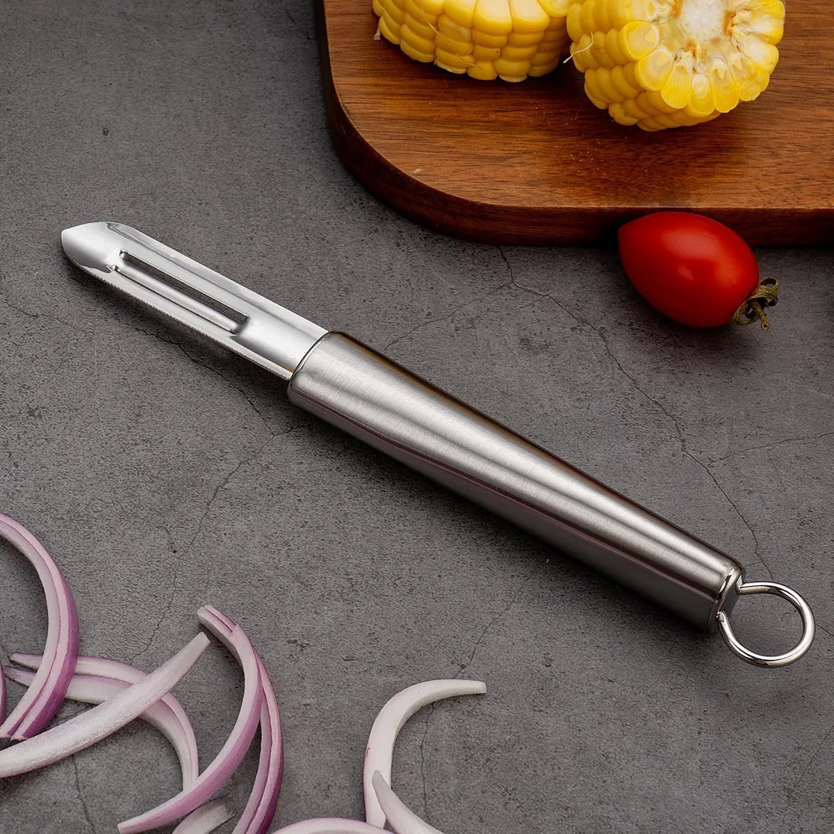 JUST HOME COLLECTION - Pelador de Verduras Just Home Collection Inoxidable 21 cm