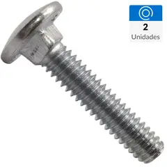 FIXSER - Perno coche 5/16" x 1 1/2" 2 unidades