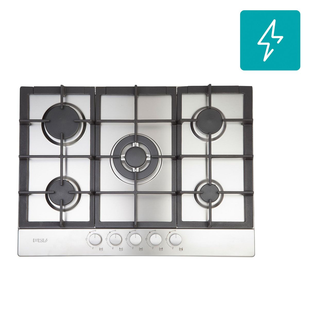 FDV - Encimera 5 Platos FDV Design 70 5GLSTX NAT