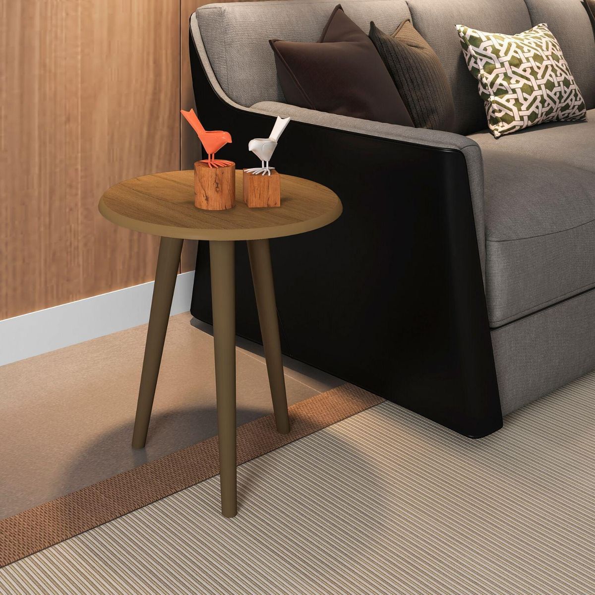 HOGA - Mesa lateral canela 48x44x44 cm