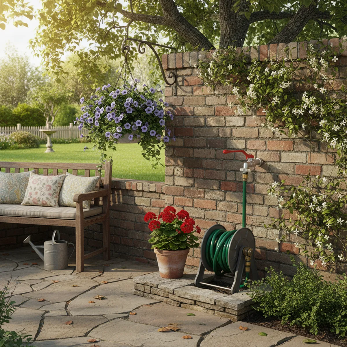 DUSCHY - Llave bola de jardin 1/2